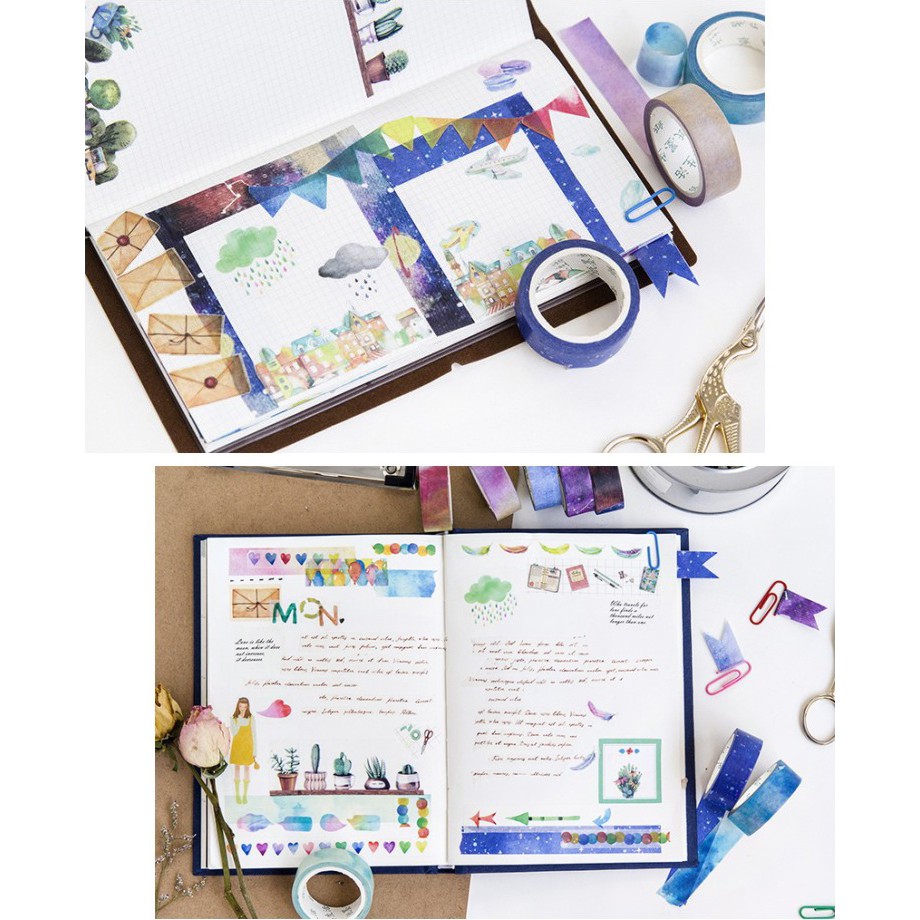 Băng dính washi tape WST019