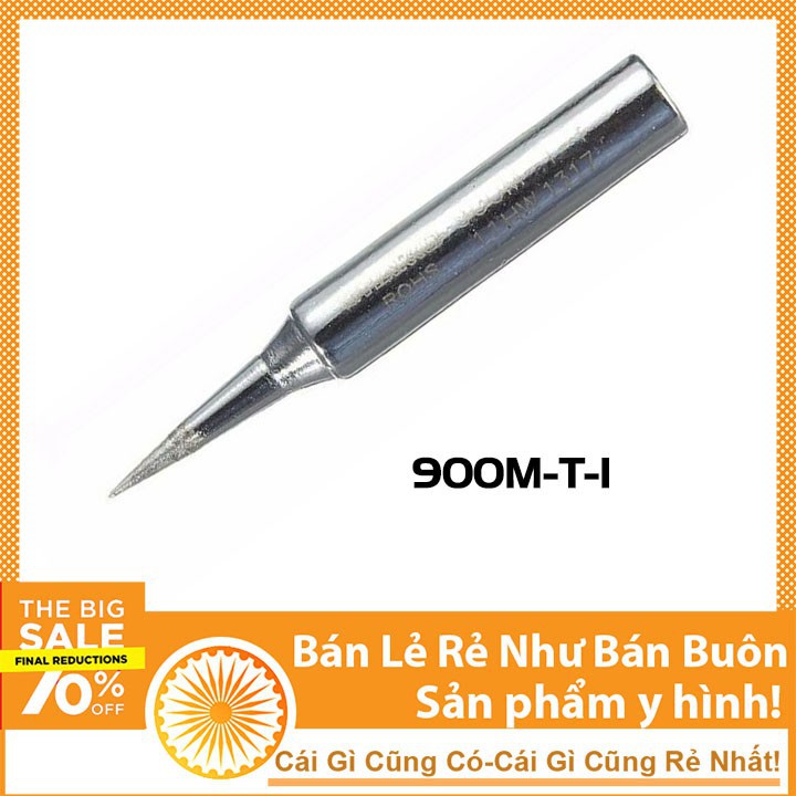 Mũi Hàn nhọn Hakko 900M-T-I Mũi hàn thiếc tương thích với mỏ hàn 937, 936