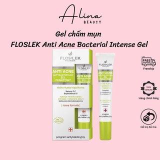 Gel chấm mụn Floslek Anti Acne Bacterial Intense 20g