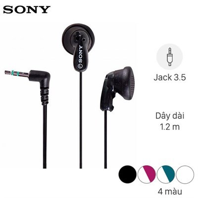 Tai nghe nhét tai Sony MDR-E9LP chất âm hay chính hãng - Bảo hành 12 tháng