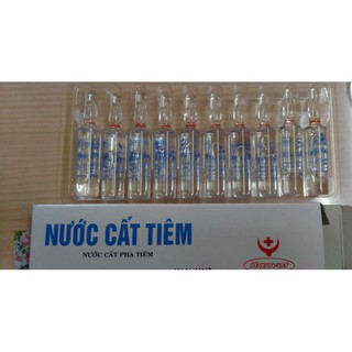 nước cất pha tiêm thú 20ống 5ml