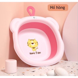 Chậu rửa mặt gấp gọn chú Hổ