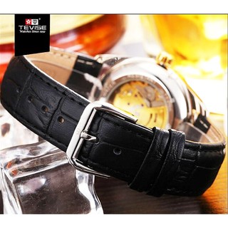 Đồng hồ nam cơ automatic Tevise 83KCN91B - dây da