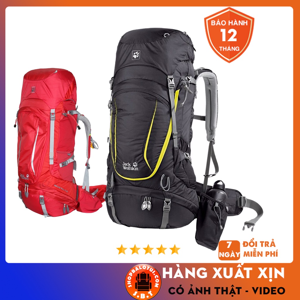 Balo leo núi Jack Wolfskin Highland Trail XT 50L Trekking thể thao du lịch phượt trợ lực chống nước tốt