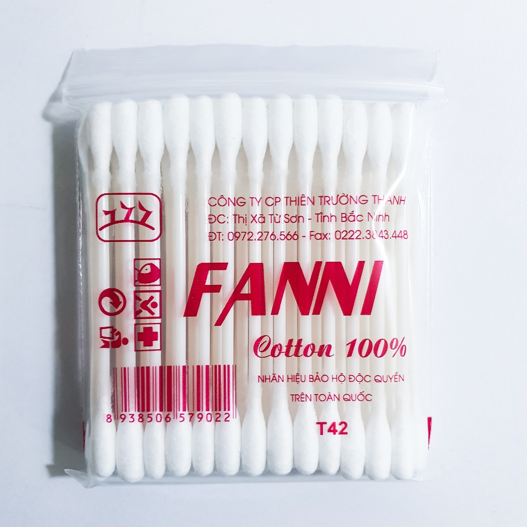 Tăm Bông Lấy Ráy Tai Cho Người Lớn Trẻ Em Fanni H059