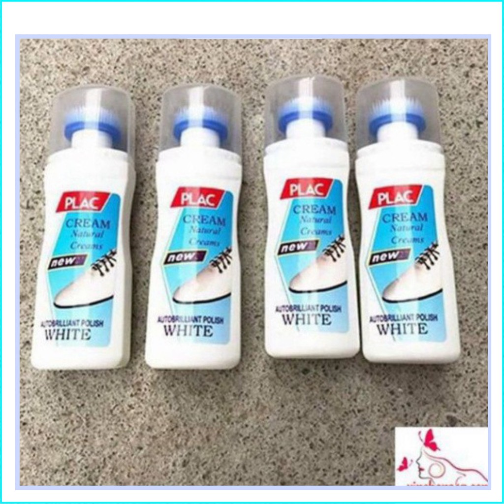 Chai Nước Vệ Sinh Giày Plac MINSU 100ml Đầu Cọ Lau Sạch Đánh Bay Vết Bẩn Trên Giày Mà Không Cần Giặt. Nước Lau Rửa Giày