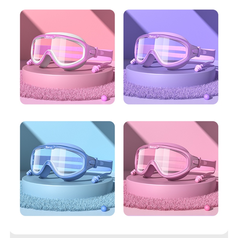 Swimming Glasses Swim Goggles Professional Anti-Fog Uv Protection for Kids Waterproof Eyewear