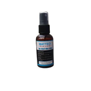 Chai xịt khử mùi nano bạc matteo 50ml