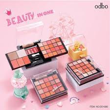 Phấn mắt Odbo Beauty In One 2 tầng có ô son môi Thái Lan | BigBuy360 - bigbuy360.vn