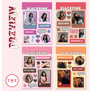 [HÀNG CÓ SẴN] Sticker Blackpink (1)