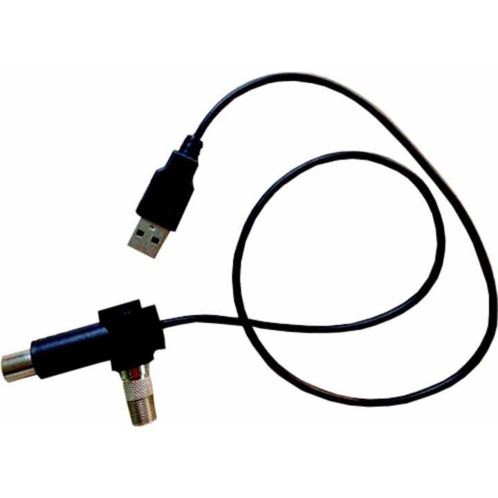 Anten dvb-t2 để bàn Mobi tivi(an viên)+kèm cáp usb cấp 5v