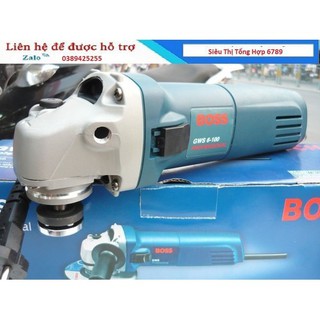 Máy mài cầm tay BOSS GWS6-100 - Máy mài cao cấp , Bảo hành 12 tháng