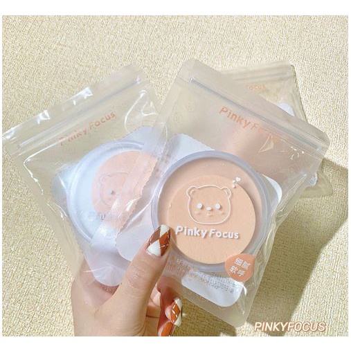 Phấn phủ nén Pink Focus Gấu dành cho da dầu