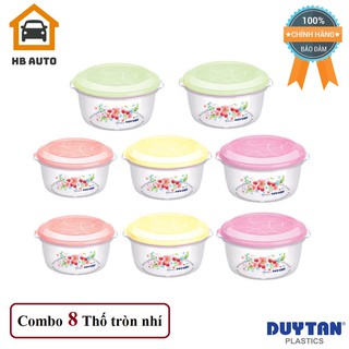 Combo 8 thố tròn nhí duy tân 350 ml no.970