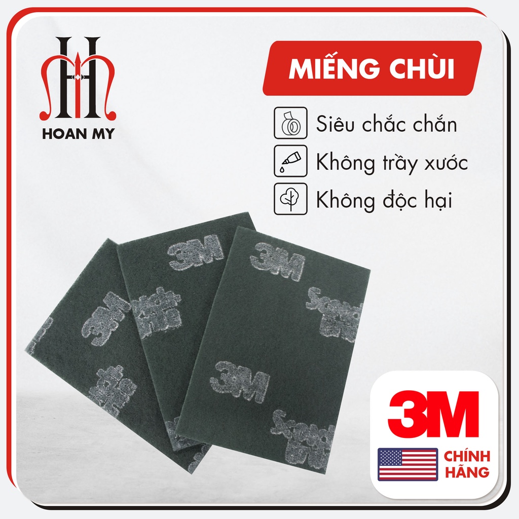 Miếng Cọ Rửa Đa Năng 3M Scotch Brite 96 Dùng Cọ Xoong Nồi Chà Sàn 3M Mỹ