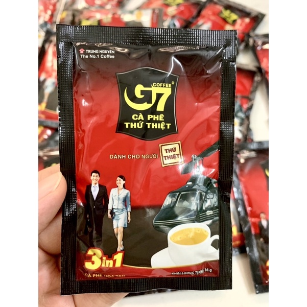 [Tân Phú] COMBO 4 gói cà phê G7-Trung Nguyên hoà tan 3in1 x 16g | BigBuy360 - bigbuy360.vn