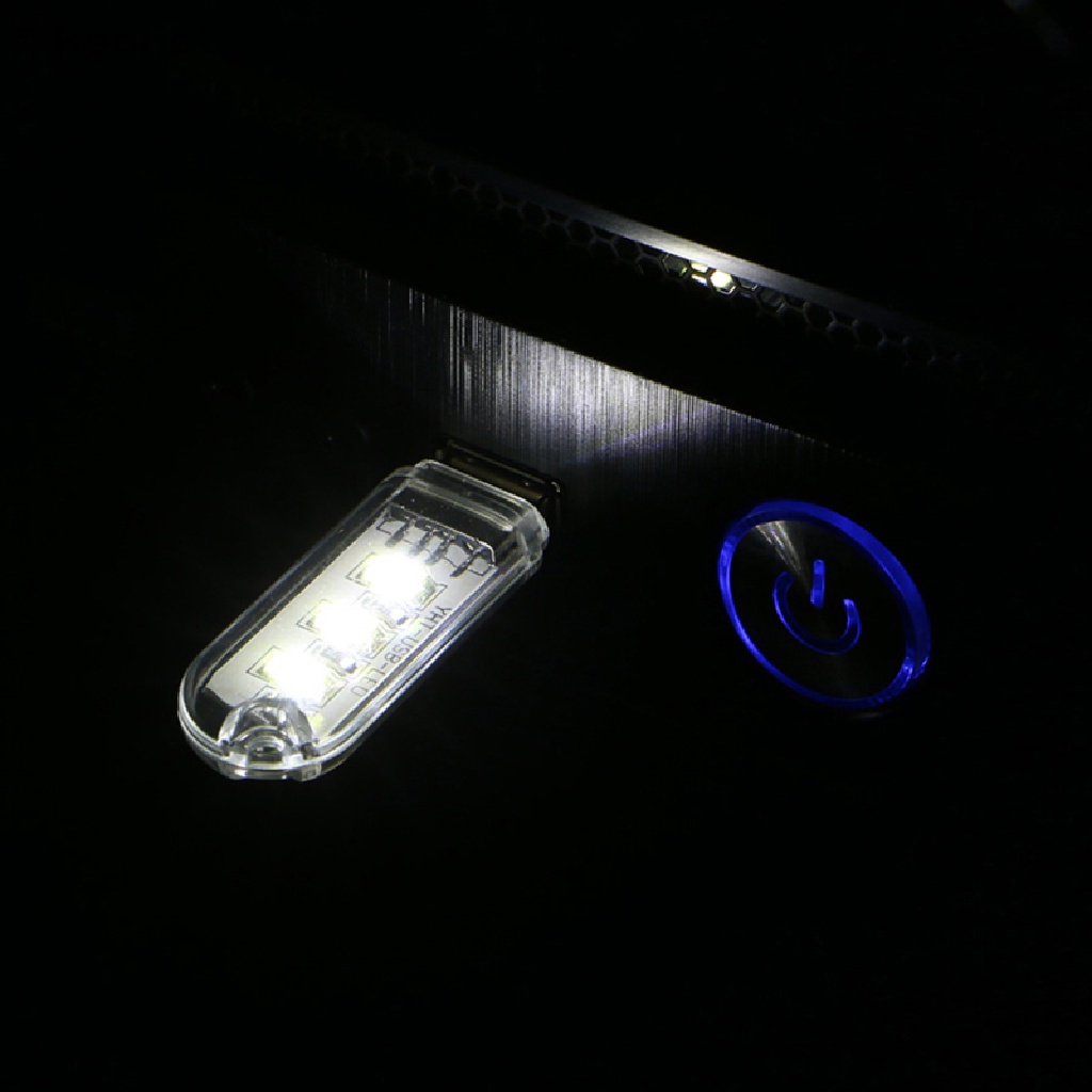 Đèn led 3 bóng mini di động với nguồn điện usb cho cắm trại