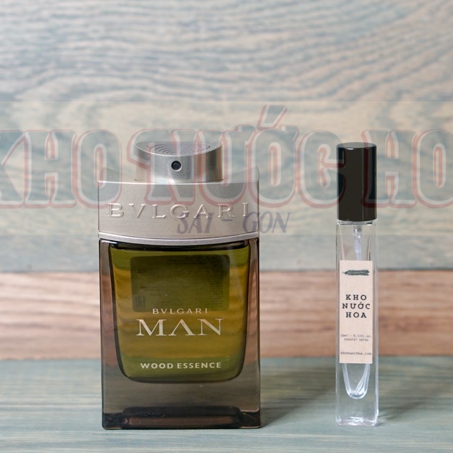 Nước hoa dùng thử Bvlgari Man Wood Essence