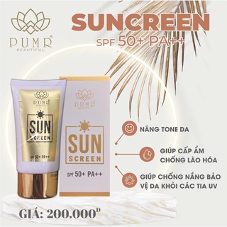 Kem chống nắng pumr
