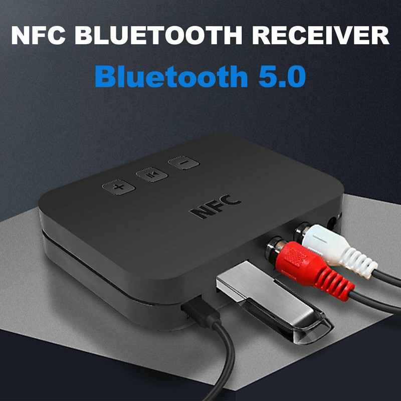 Thiết Bị Nhận Tín Hiệu Âm Thanh Bluetooth 5.0 U Disk Nfx Kết Nối Rca 3.5 Aux Jack | BigBuy360 - bigbuy360.vn