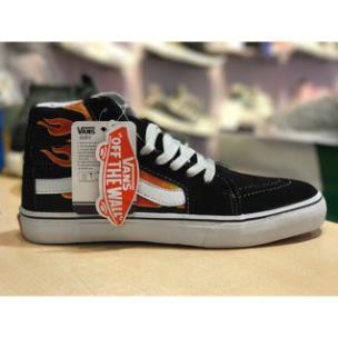 FALE SALE [FullBox và FREESHIP] Giầy Vans lửa cao cổ Có Sẵn ⚡ CHẤT sịn : new L > ₛ * : ! ¹ #