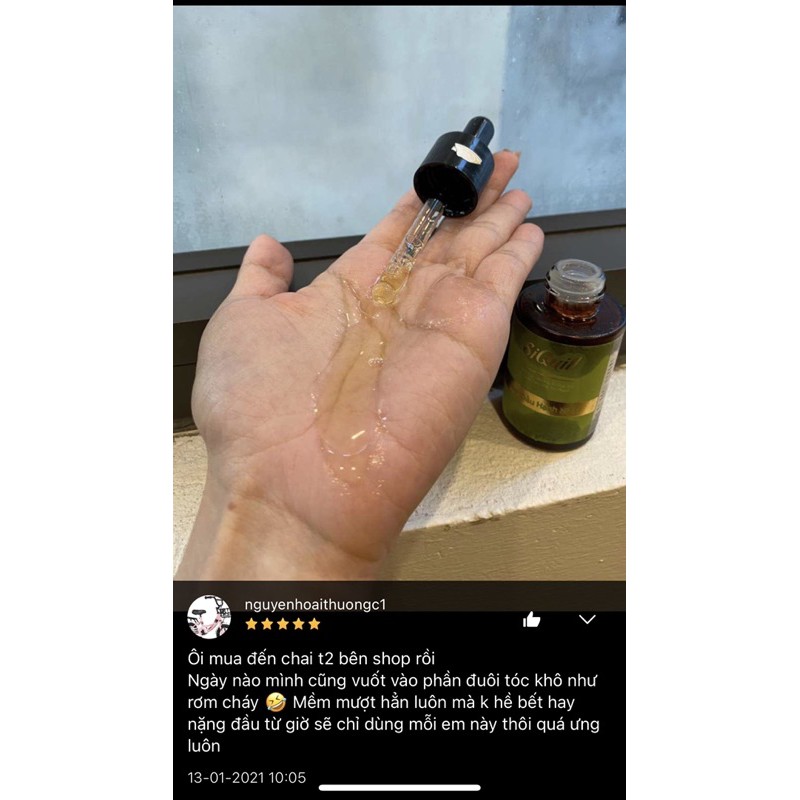 [siêu dưỡng ]serum hạnh nhân Siquill phục hồi tóc hư tổn | BigBuy360 - bigbuy360.vn