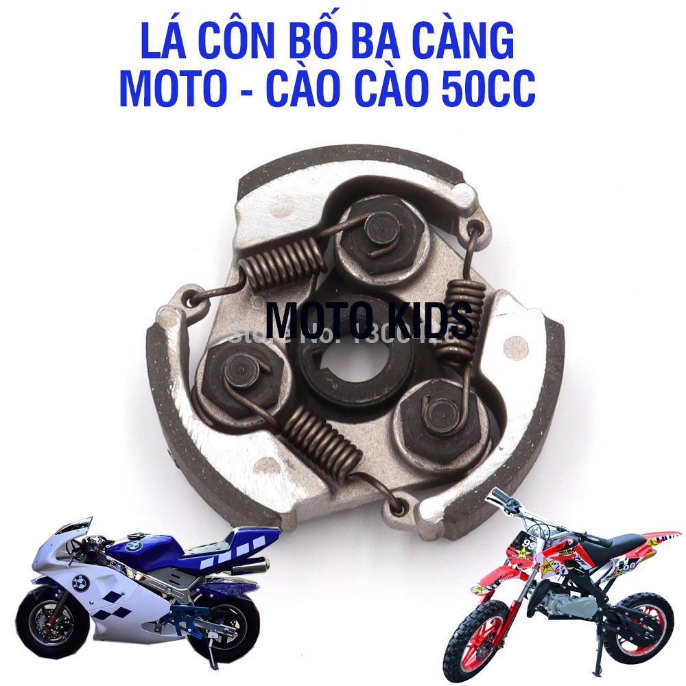 Đệm ly hợp 3 lò xo\Bố nồi\ Lá côn\Bố 3 càng xe cào cào, moto mini 50cc\xe ruồi