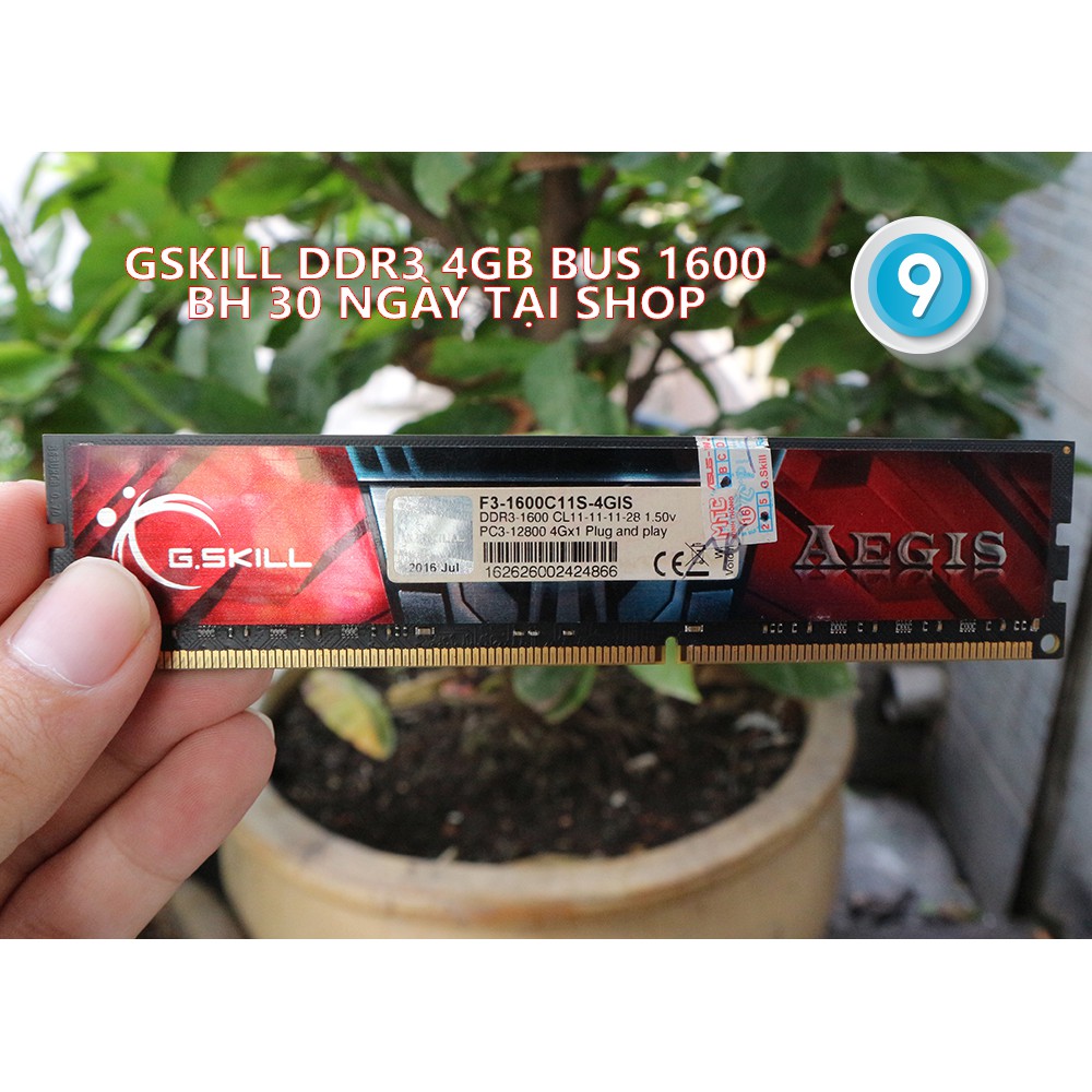 [Mã ELMS05 giảm 5% đơn 300k][HÀNG CHÍNH HÃNG] RAM PC 4GB/8GB DDR3 BUS 1333 1600 Kingston, Gskill, Team, Kingmax | BigBuy360 - bigbuy360.vn