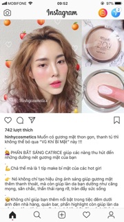 Phấn bắt sáng catrice high glow