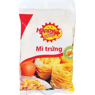 Mì trứng sợi lớn/nhỏ Happy Price 400g