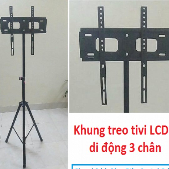 Khung Treo Tivi Di Động 3 Chân (40in -> 60in)