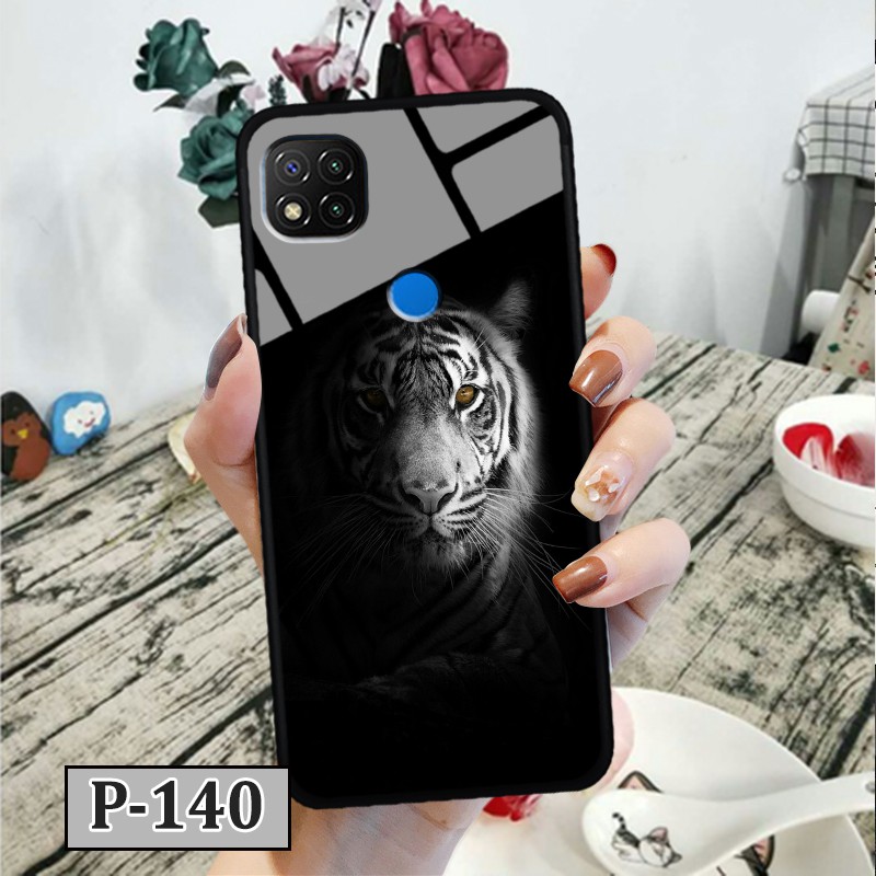 Ốp Xiaomi Redmi 9C - lưng kính in hình 3D