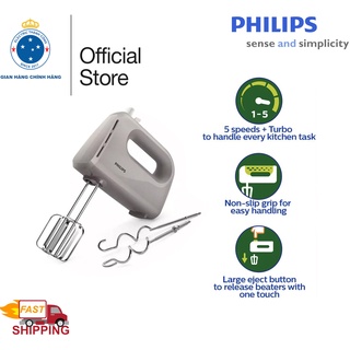Máy đánh trứng cầm tay gia đình Philips HR3705