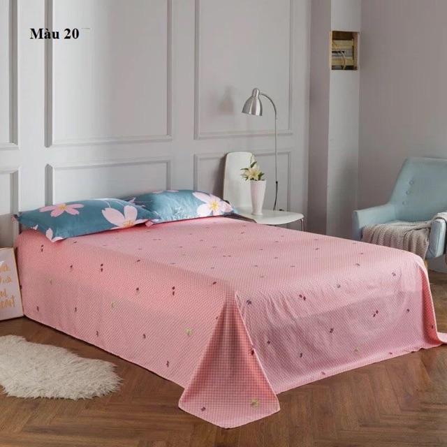 Vỏ gối cotton cao cấp hàng nhập 48*74cm (2 cái)