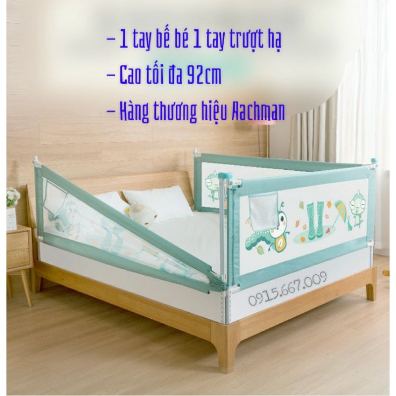 Combo 2 thanh chắn giường (1m6+2m) , (2mx1m8), 2mx2m2