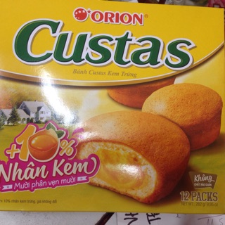Bánh trứng Custard (12p) 52k FREESHIP 99k