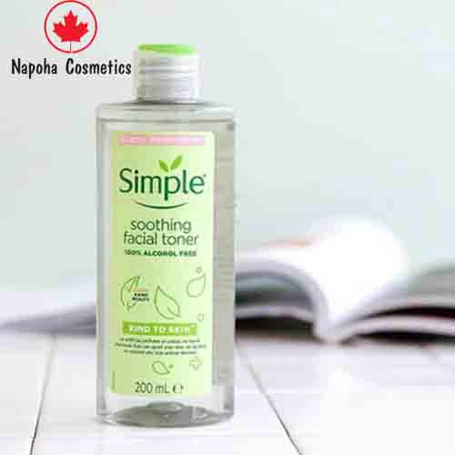 [Chuẩn Auth] Nước hoa hồng Toner Simple 200ml (chính hãng, có sẵn)