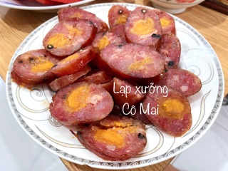 Lạp Xưởng Trứng Muối 500gr (Lạp Xưởng Cô Mai)