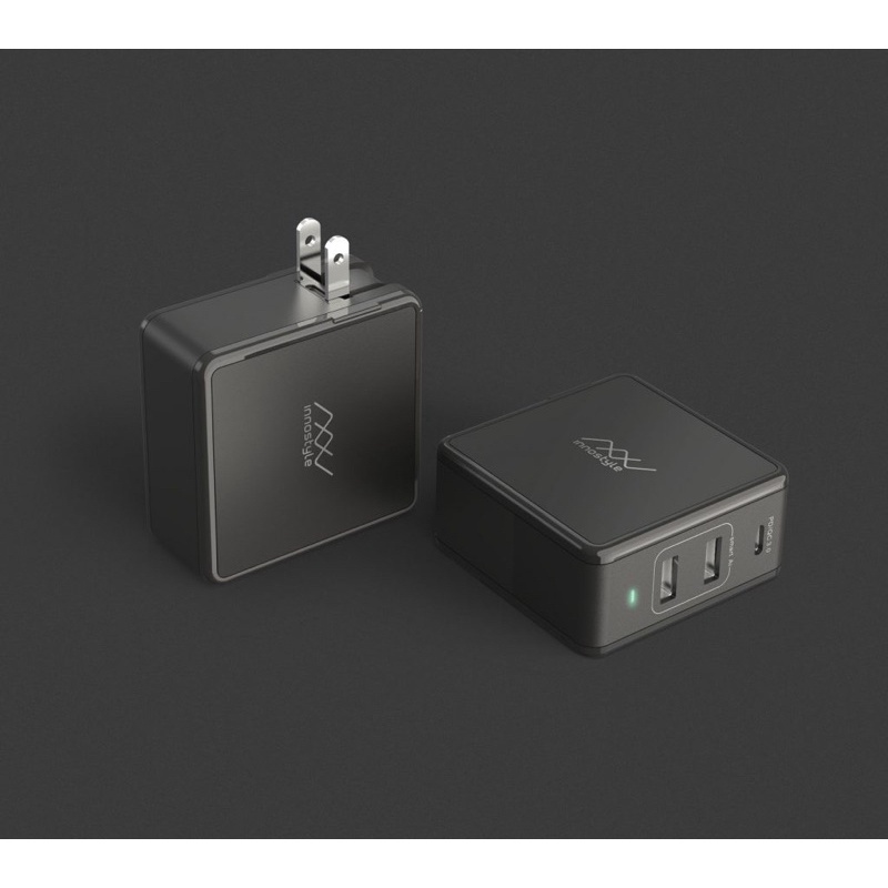 SẠC ĐA CỔNG MB INNOSTYLE GOMAX PLUS 73W (USB-C PD 61W + 2*USB A SMART AI) – IC73-3PD