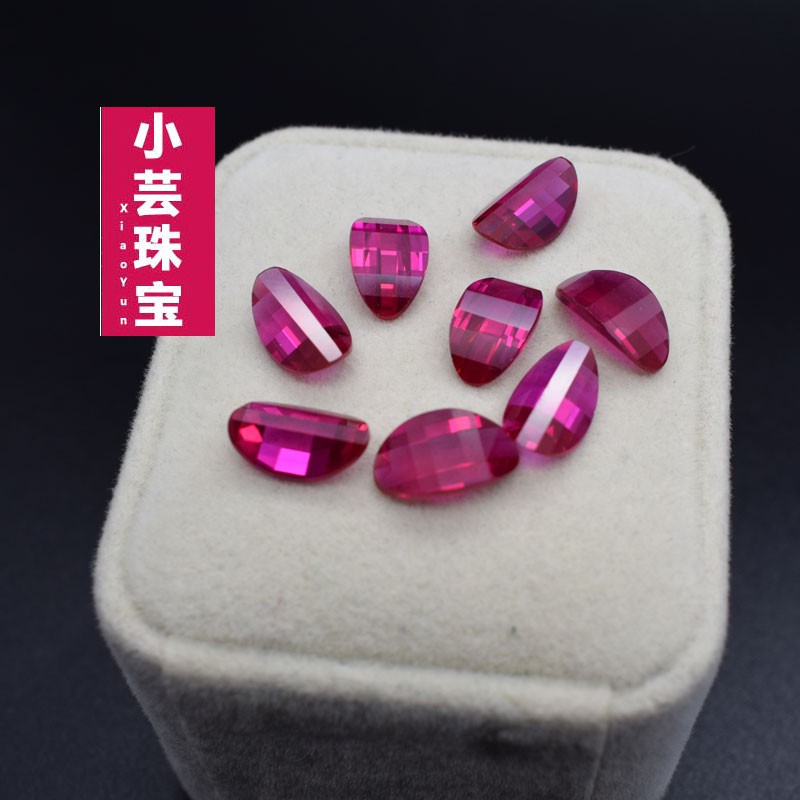 Đá Ruby Tự Nhiên 5mm Dùng Làm Trang Sức