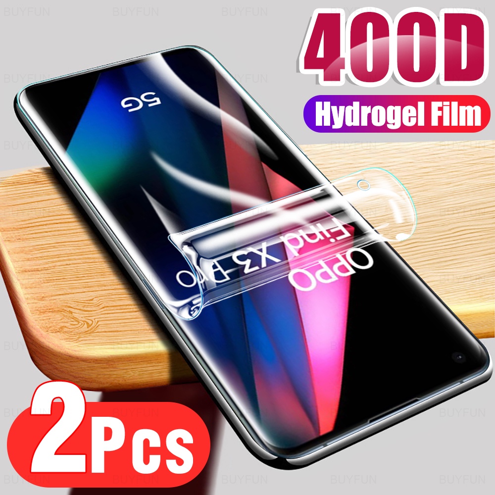 Set 2 miếng dán bảo vệ màn hình điện thoại OPPO Find X3 Pro HD X3 Lite X3 Neo