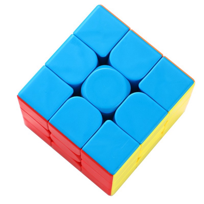 Rubik Robik 3x3 Stickerless Giá Rẻ SPEED CUBE Nha Trang Xoay Mượt , Lõi Cứng Cáp, Bền - RB3305