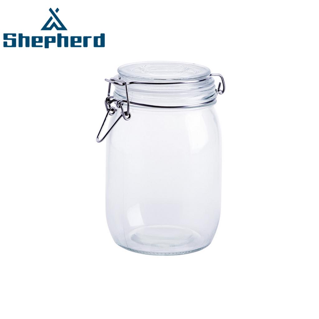 Lọ thủy tinh Shepherd trong suốt chống ẩm chống côn trùng đựng thực phẩm