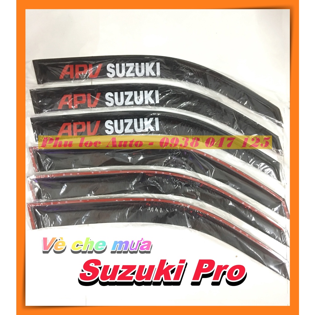 Vè che mưa xe tải SUZUKI PRO ĐỜI CŨ VÀ ĐỜI MỚI hàng đẹp - chất lượng