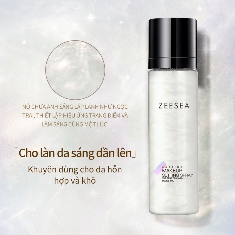 SĂN SALE⚡️Xịt trang điểm, khóa lớp makeup ZEESEA tạo hiệu ứng bóng lâu trôi 50ml & 100ml - Logod.m | BigBuy360 - bigbuy360.vn