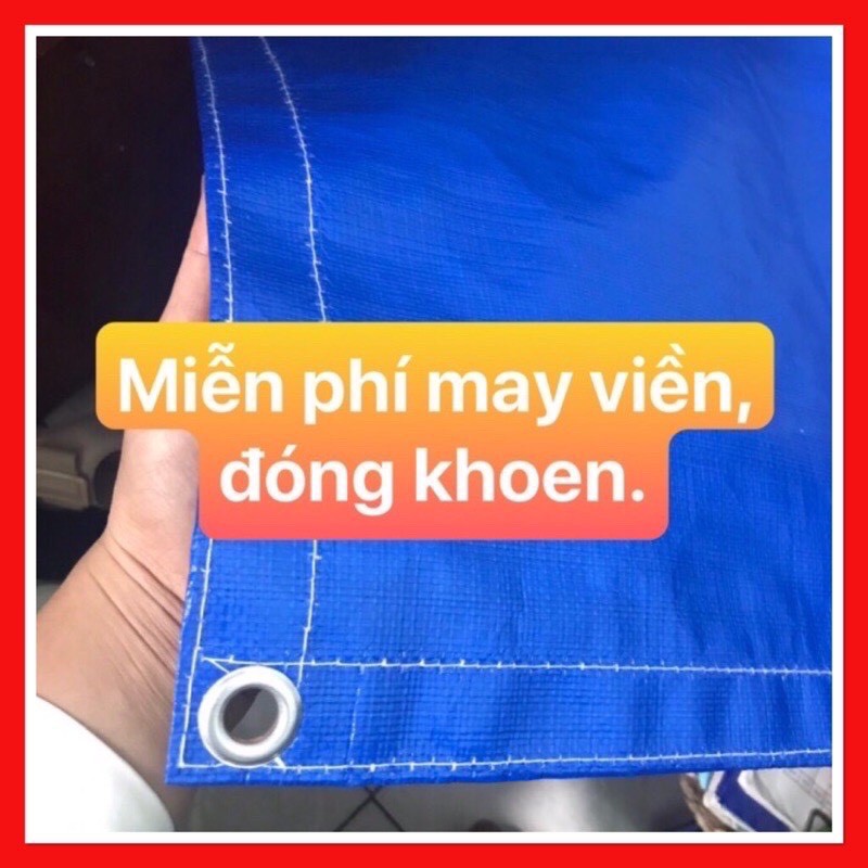 Bạt che nắng che mưa, Bạt Xanh - Cam