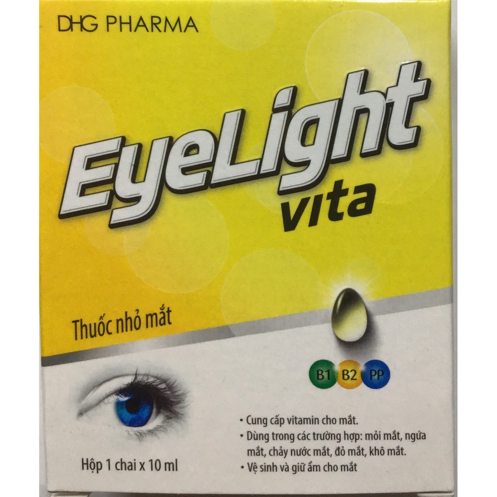 Dung dịch nhỏ mắt Eyelight  Lọ 10ml