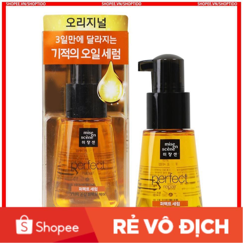 Serum Dưỡng Tóc dạng gel phục hồi hư tổn, dưỡng tóc chắc khỏe Mise En Scene Perfect Repair Hair Serum 70ml