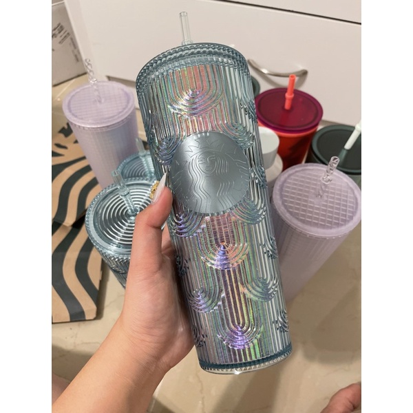 Ly Cold Cup Vỏ Sò Xanh Starbucks Usa 2022