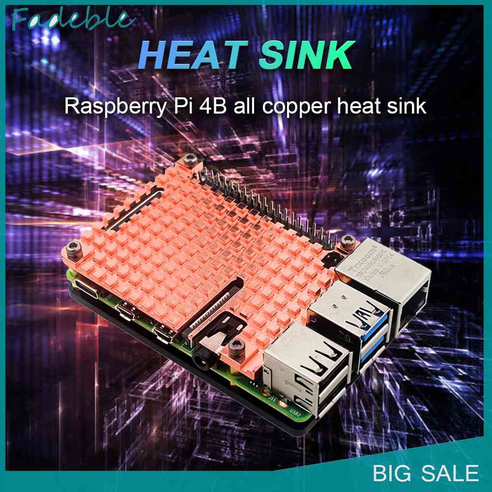 Quạt Tản Nhiệt Bằng Đồng Nguyên Chất Cho Raspberry Pi 4B